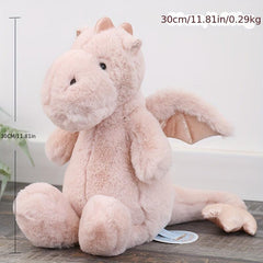 Cute Sitting Dragon Plush Toy - Birthday Gift Plush Doll