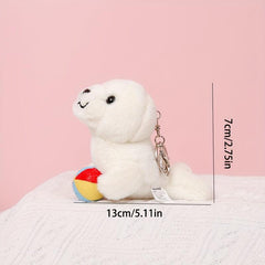 Seal Plush Pendant Cartoon Doll Bag Keychain