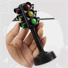 Kids Traffic Light Toy Mini Signal Lamp Model Kindergarten Educational Toy
