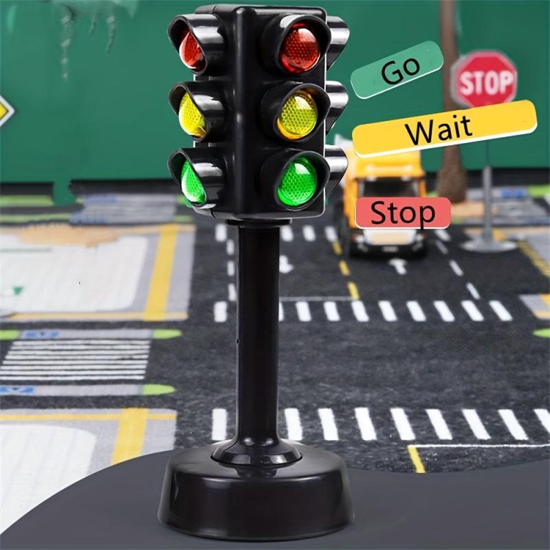 Kids Traffic Light Toy Mini Signal Lamp Model Kindergarten Educational Toy