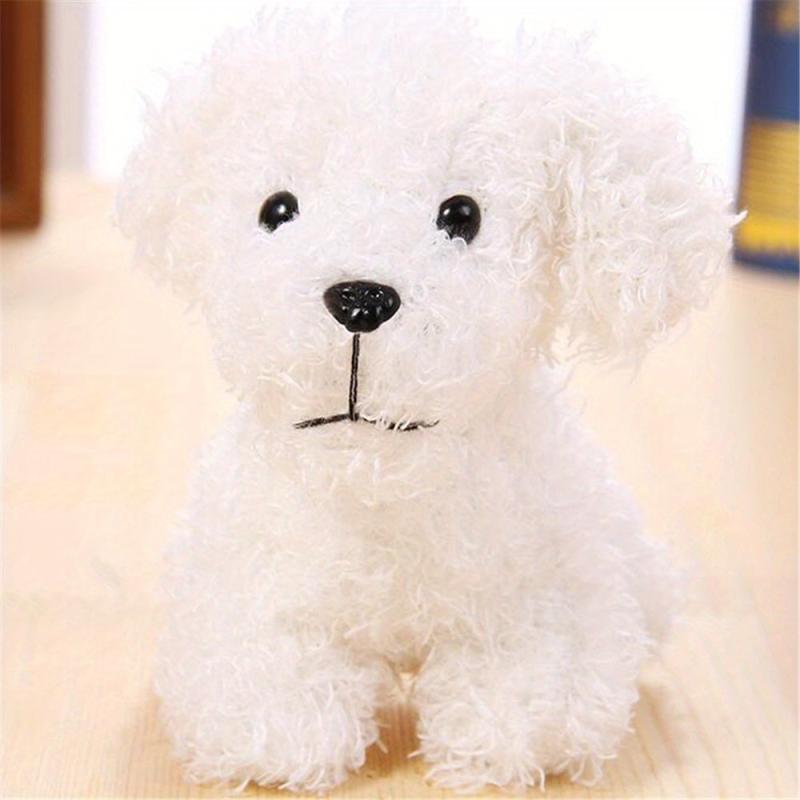 Fluffy Dog Toy Plush Dog Key Chain Pendant Toy Key Pendant 