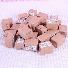 5pcs Mini Kitchen Toy Food Bottle Model Creative Micro Express Blind Box