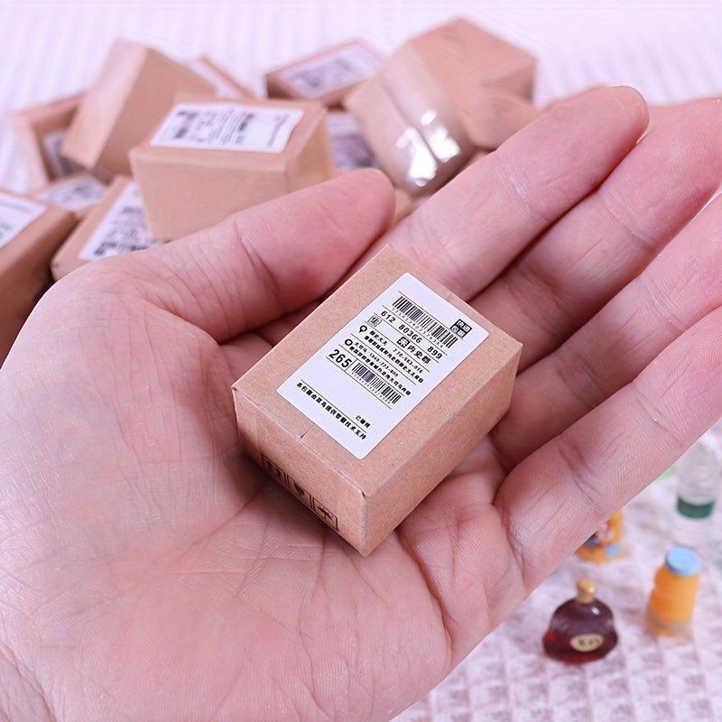 5pcs Mini Kitchen Toy Food Bottle Model Creative Micro Express Blind Box