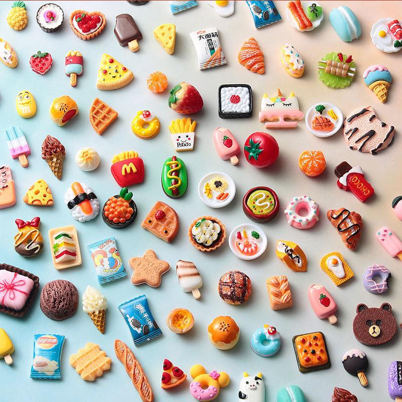 Resin Candy Cakes Dessert Fruit Ornament DIY Craft Supplies