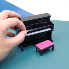 Dollhouse Mini Piano - Musical Charm for Dollhouse Decor