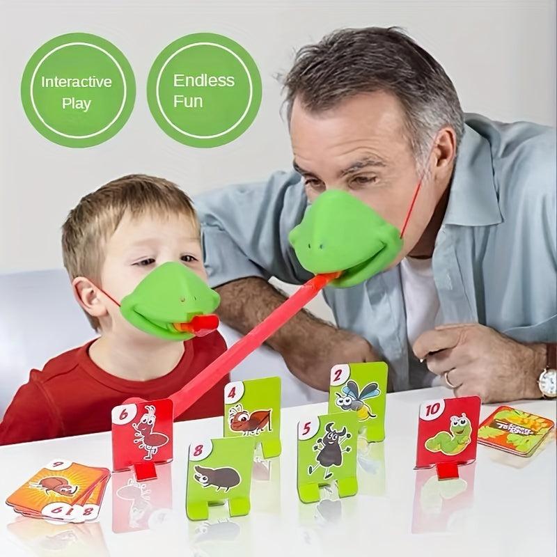 Interactive Lizard Mask Game for Kids - Fun Family Desktop Toy