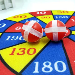 Interactive Digital Dart Board Set w/ 2 Boards & 2 Balls