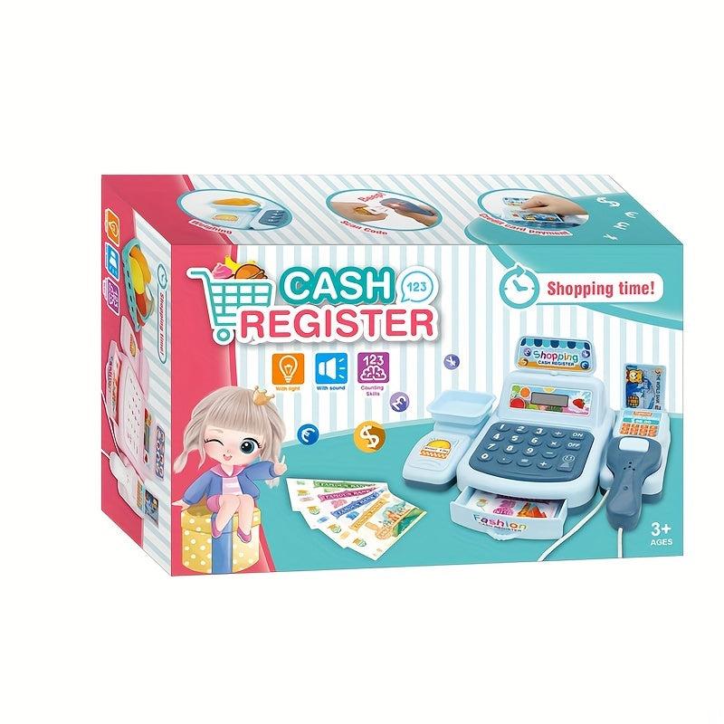 Cash Register Toy Set Supermarket Simulation Game Toy