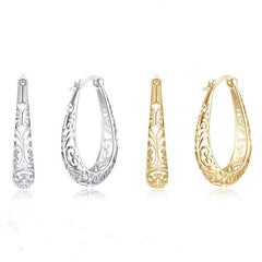Elegant Plated Dangle Earrings for Special Occasions