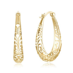 Elegant Plated Dangle Earrings for Special Occasions