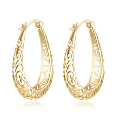 Elegant Plated Dangle Earrings for Special Occasions