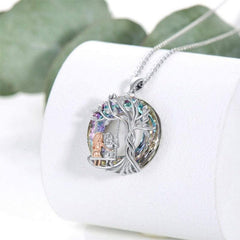 Tree Of Life Sisters Swing Pendant Necklace Holiday Birthday
