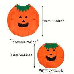 Halloween Pumpkin Costume For Kids Aldults Children Cosplay Party