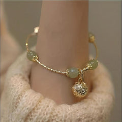 Court And Tai Chi Bell Bangle Bracelet Women's High Sense Personality Gift