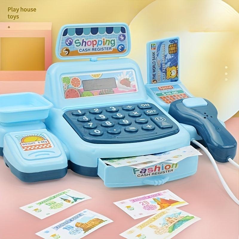 Kids Supermarket Cash Register Toy Play Set