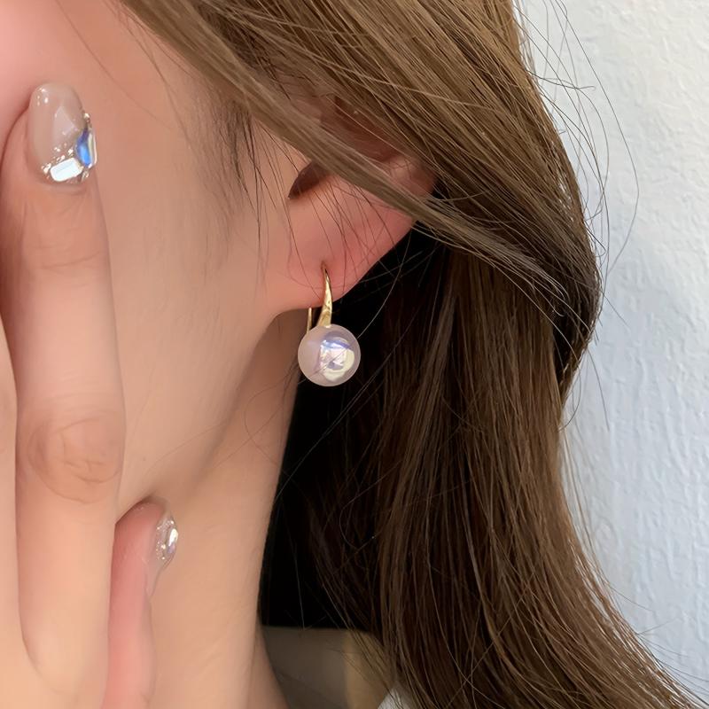 Faux Pearl Baroque Earrings for Women