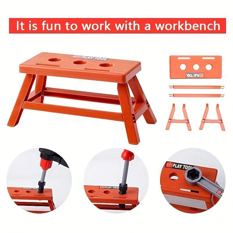 Kids 38pc Tool Set Playhouse Toy Maintenance Tool Baby Simulation Tool