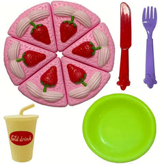 Birthday Cake Pretend Play Set for Kids