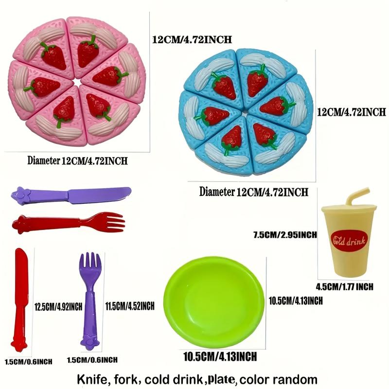 Birthday Cake Pretend Play Set for Kids
