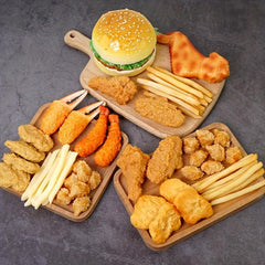 Realistic Burger Baby Toy Noisy Simulation Hamburger