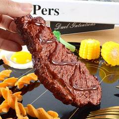 Western Steak Food Model Shooting Decoration Props