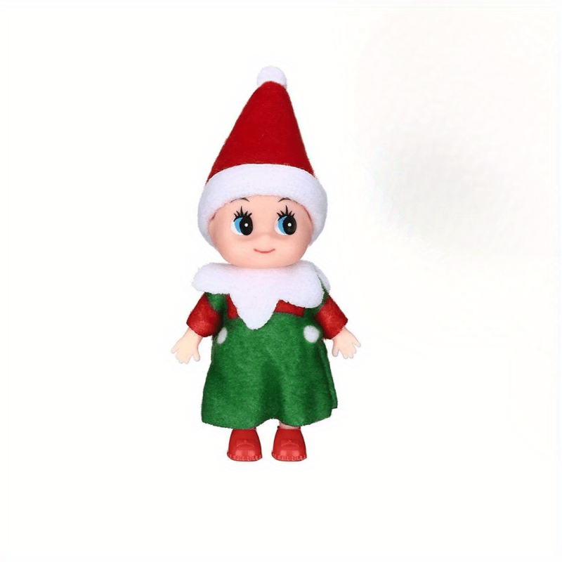 12 Doll House Christmas Elf Dolls Felt Dolls Christmas Tree Decoration