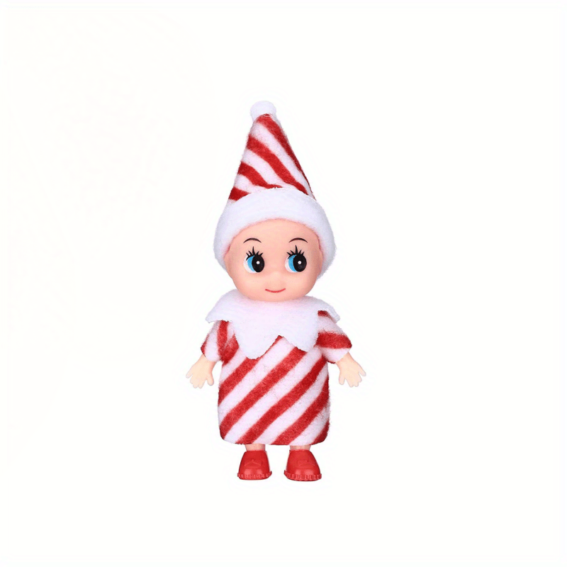 12 Doll House Christmas Elf Dolls Felt Dolls Christmas Tree Decoration