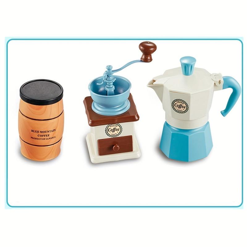 Kids Toy Coffee Machine Afternoon Tea Set Play House Toy