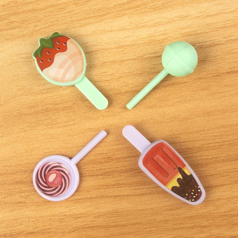 Lollipop Ice Cream Popsicle Tableware Doll Kitchen Accessories