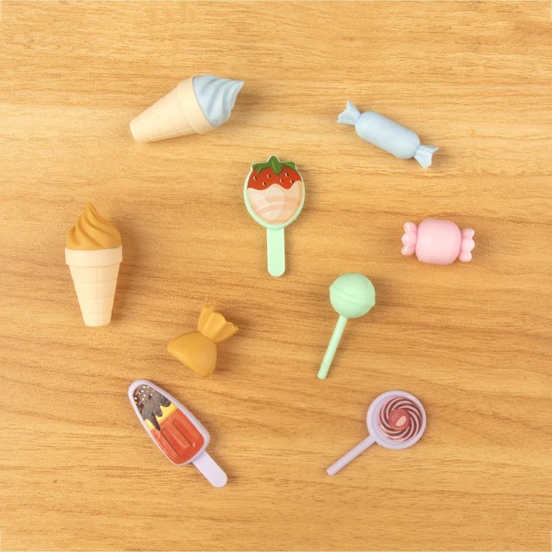 Lollipop Ice Cream Popsicle Tableware Doll Kitchen Accessories