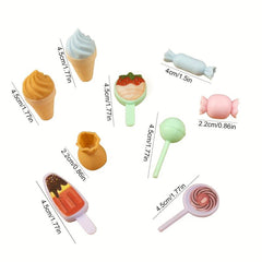 Lollipop Ice Cream Popsicle Tableware Doll Kitchen Accessories