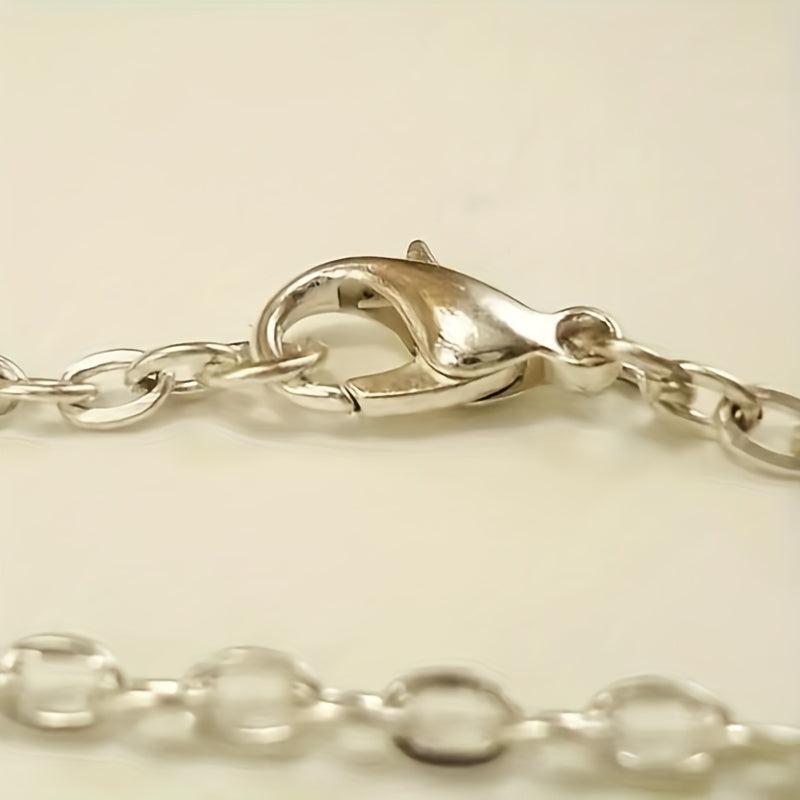 Round Unicorn Crystal Bead Pendant Necklace for Boys and Girls