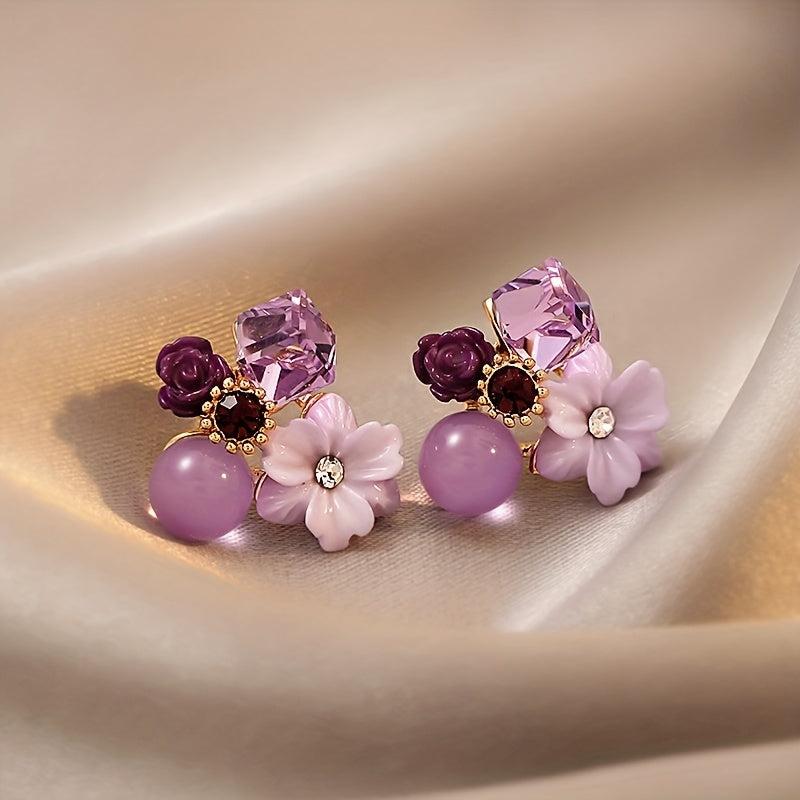 Flower Earrings for Women Girls