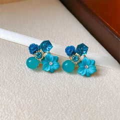 Flower Earrings for Women Girls