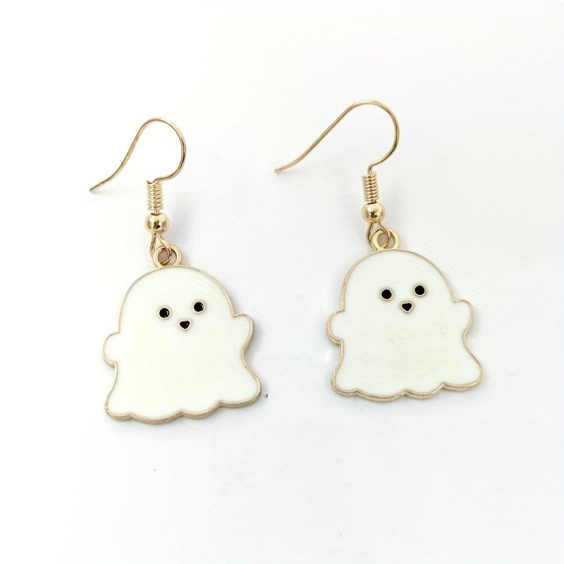 Halloween Ghost Earrings DIY Little Devil Earrings