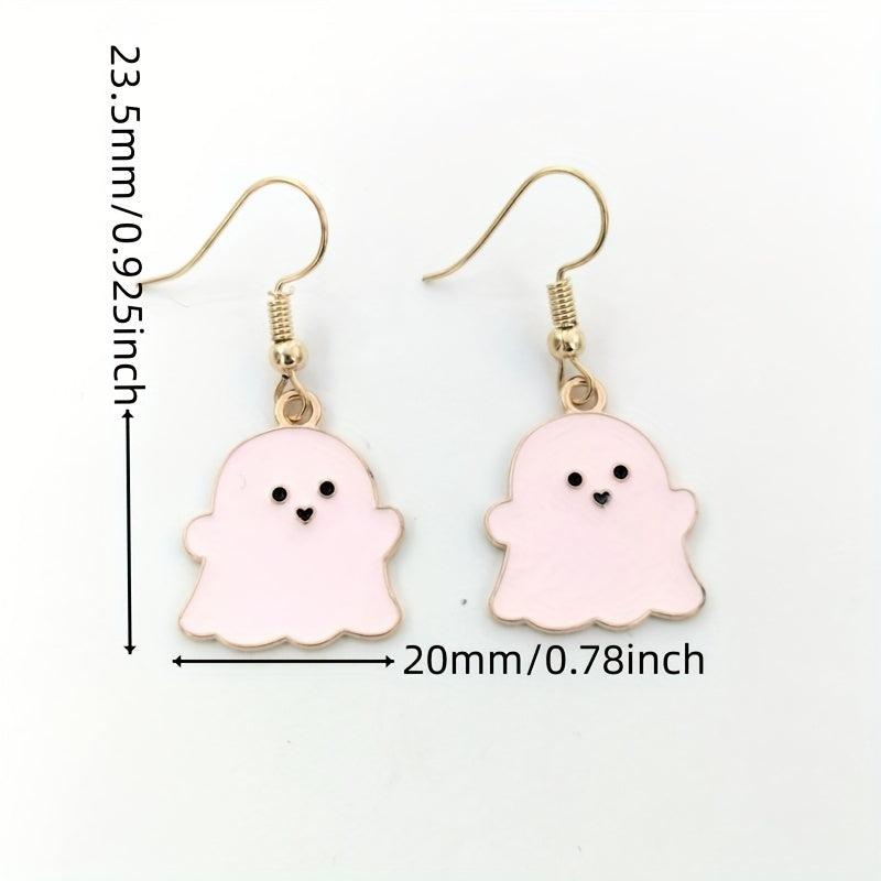 Halloween Ghost Earrings DIY Little Devil Earrings