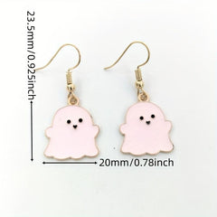 Halloween Ghost Earrings DIY Little Devil Earrings
