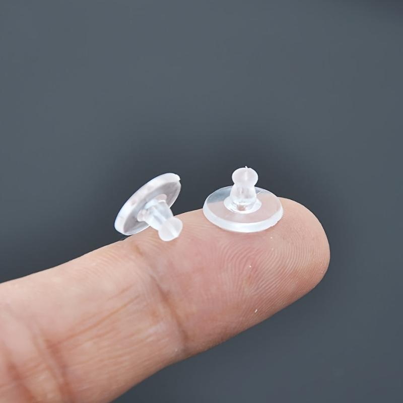 Earring Backs With Pad Replacement Safety Clutch for Drop Ears Studs Fishhook