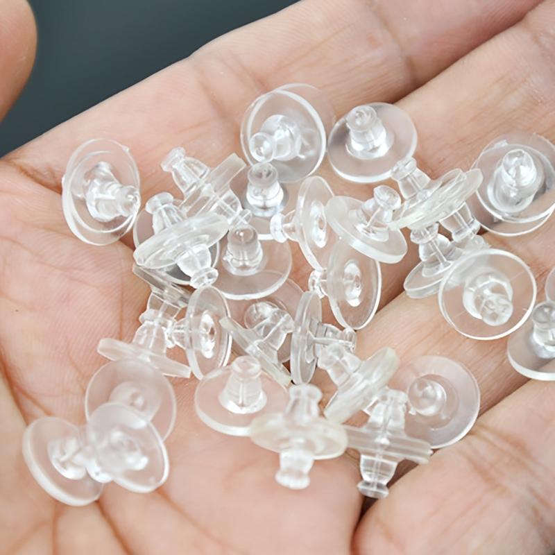Earring Backs With Pad Replacement Safety Clutch for Drop Ears Studs Fishhook