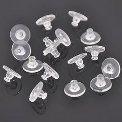 Earring Backs With Pad Replacement Safety Clutch for Drop Ears Studs Fishhook