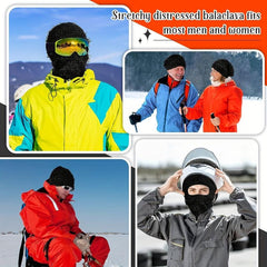 Distressed Balaclava Full Face Ski Mask Knitted Balaclava Ski Mask