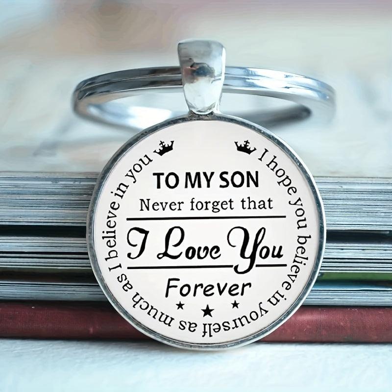 English Keychain Banquet Jewelry Couples Holiday Party Anniversary Gift