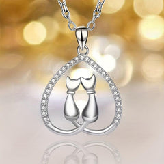 Love Moon Cat Pendant Necklace Animal Necklace Jewelry