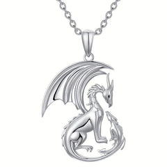 Parent Child Dragon Pendant Necklace Mother's Gift