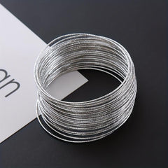 Bohemian Style Stackable Bracelets: Hip Hop Accessories For Women