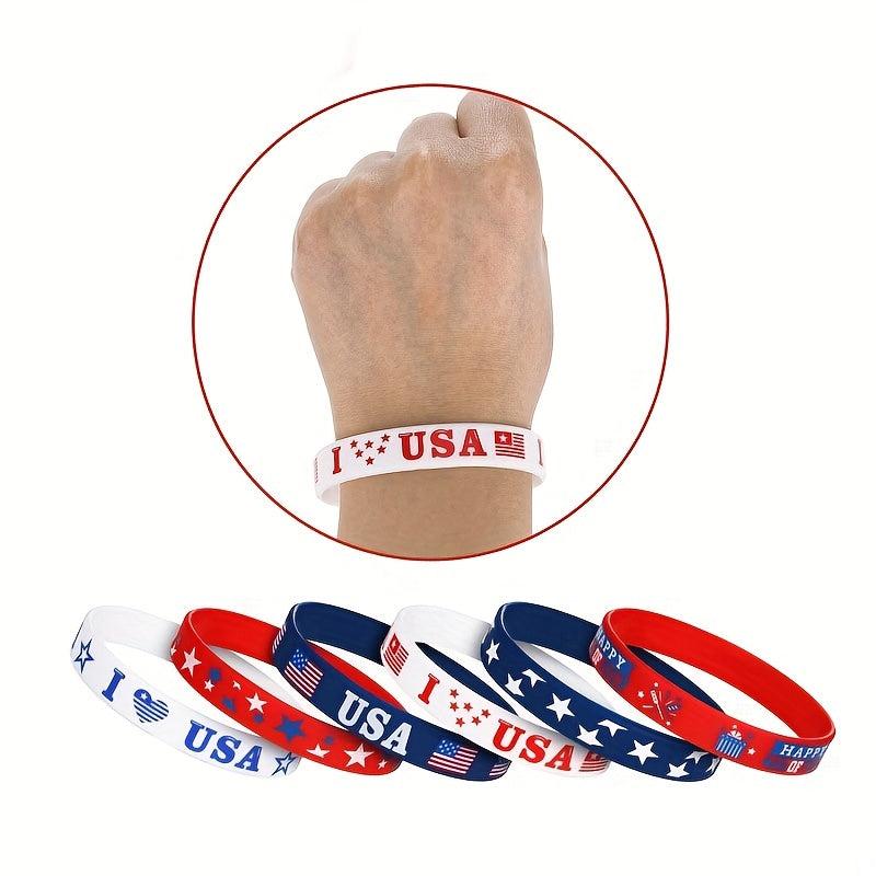 American Flag Wristband for Patriotic Style