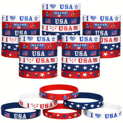 American Flag Wristband for Patriotic Style