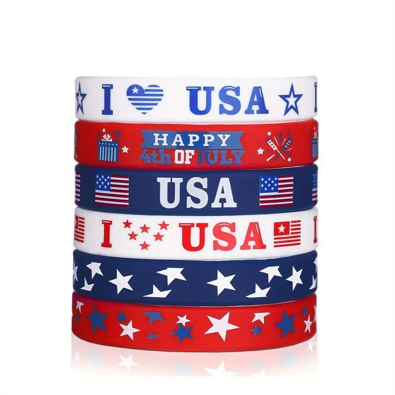 American Flag Wristband for Patriotic Style