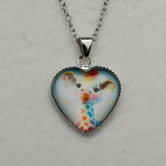 Giraffe Pendant Necklace Toy For Kids and Adults