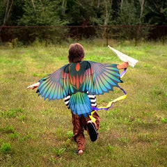 Eagle Bird Wings Costumes For Kids Parrot Dress Up Boys Girls Party Favors